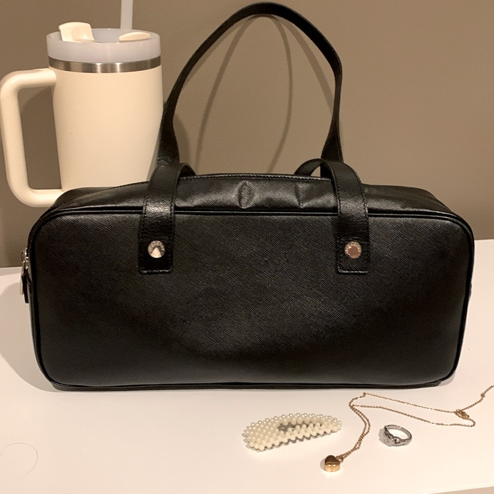 Last Chance!  Burberry Black Leather Baguette Bag